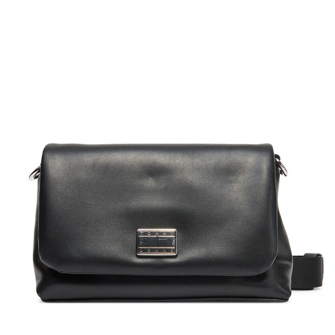 Torebka Tommy Jeans Tjw American Cool Flap Crossover - Czarny
