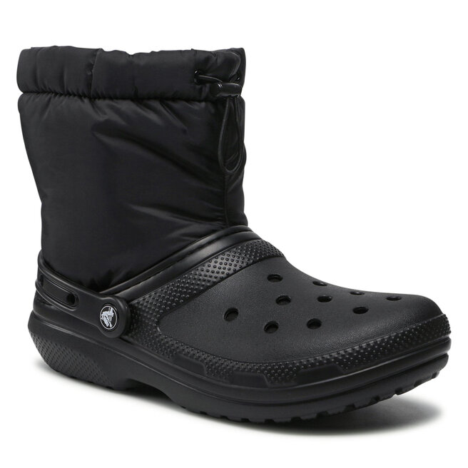 Crocs Classic Lined Neo Puff Boot 206630 Black Black