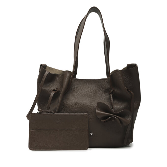 Geantă Weekend Max Mara Falco 2355110732600 Brown 2355110732600 imagine noua 2022