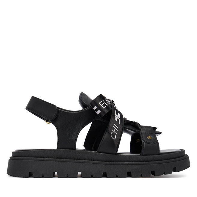 Sandały Elisabetta Franchi F4A2-E0588-1733999-D Czarny - dziewczęce