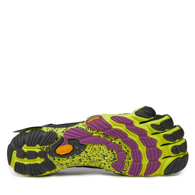 Vibram Fivefingers Pantofi Vibram Fivefingers V-Run 17M7005 Black/Yellow/Purple