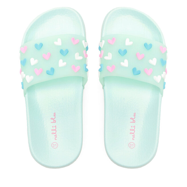 Nelli Blu Papucs Nelli Blu SS23-69536 Green