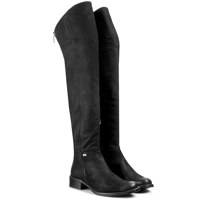 Solo Femme Muszkieterki Solo Femme 52046-07-D62/000-19-00 Czarny