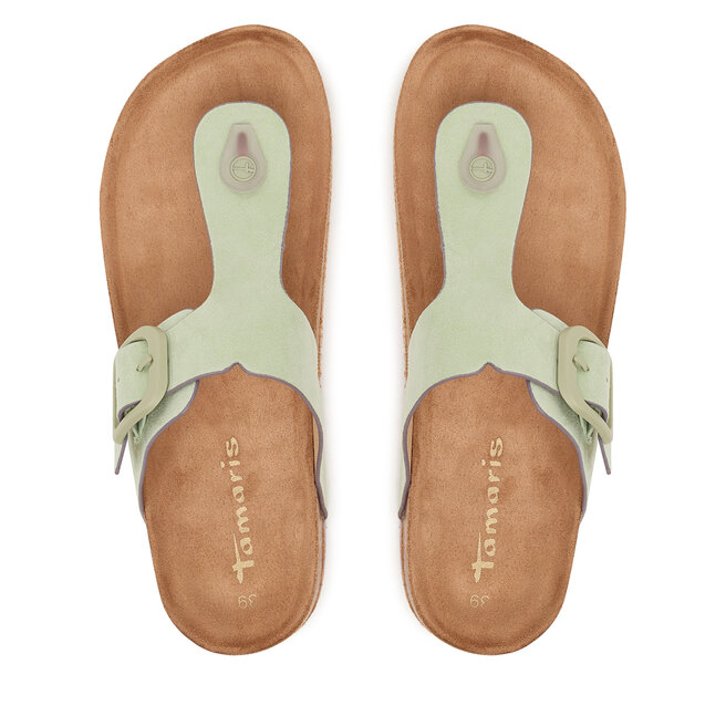 Japonki Tamaris 1-27400-46 Zielony -