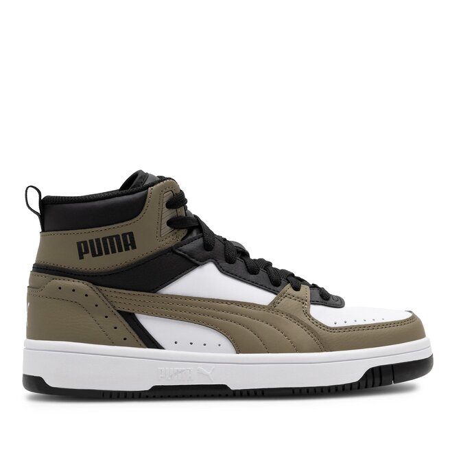 Sneakersy Puma Rebound Joy Jr 374687 15 Khaki - chłopięce