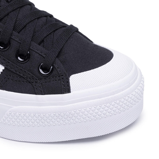 adidas Обувки adidas Nizza Platform Mid W FY2783 Cblack/Ftwwht/Ftwwht