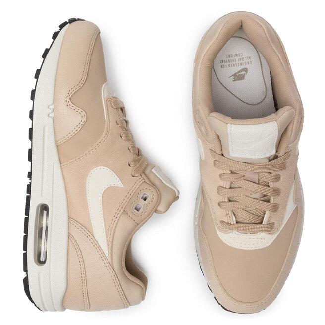 Batai Nike Air Max 1 Prm 454746 209 Linen/Pale Ivory/Summit/White •  Www.eavalyne.lt