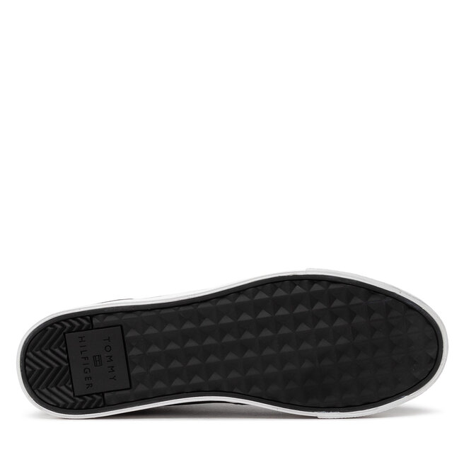 Tommy Hilfiger Sportcipő Tommy Hilfiger Core Mix Mesh Vulc FM0FM04035 Black BDS