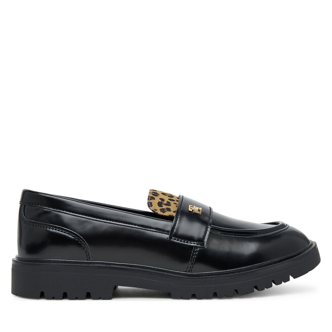 Półbuty Tommy Hilfiger Low Cut Shoe - Czarny