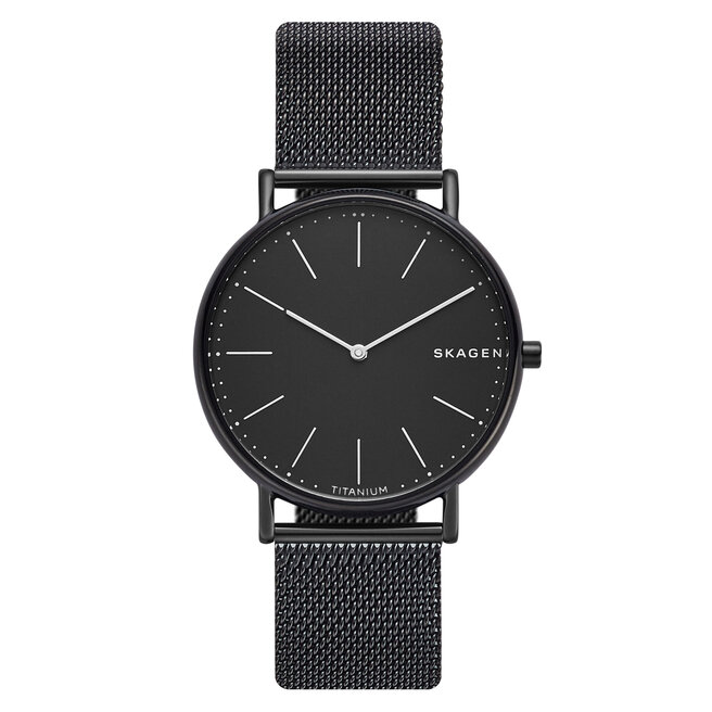 Skagen titanium black clearance