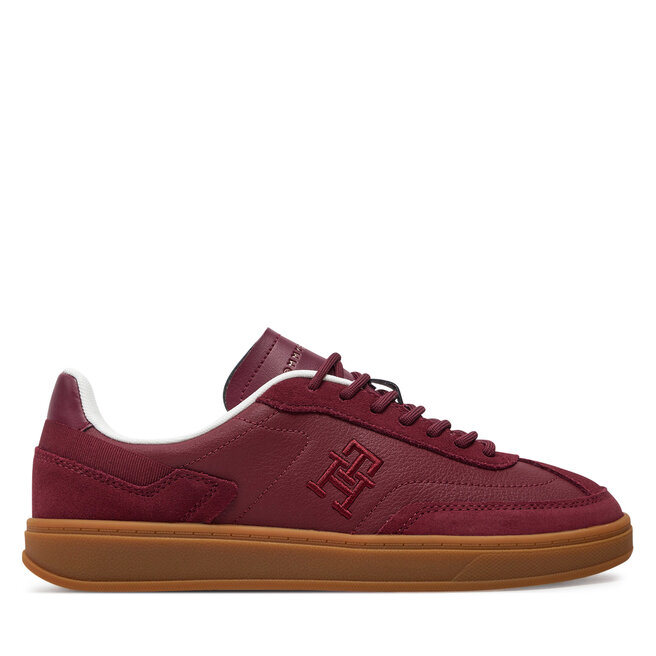 Sneakersy Tommy Hilfiger Heritage - Bordowy
