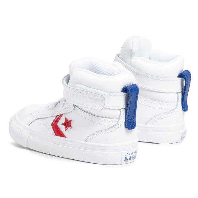 Sneakers Converse Pro Blaze Strap Hi 770511C White/University Red/Blue ...