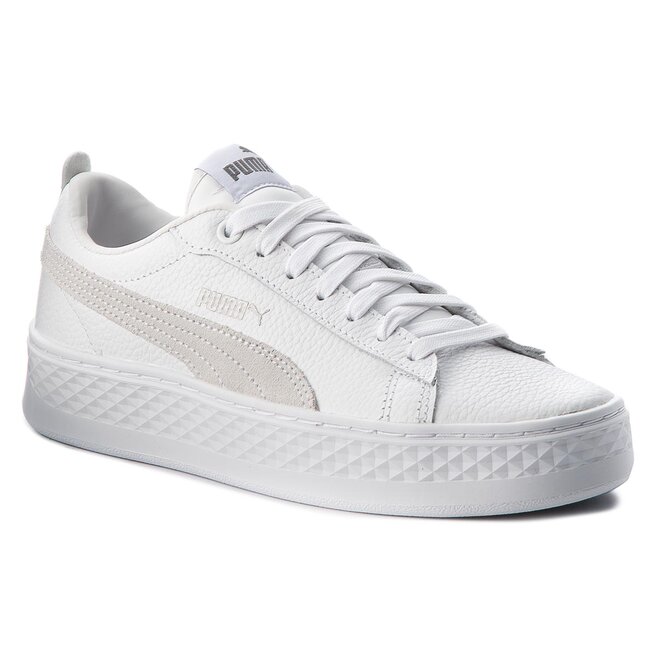 puma smash l white
