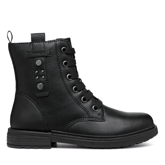 Kozaki Geox Jr Eclair J469QM 0009F - D Czarny