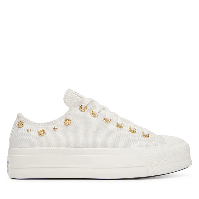 Trampki Converse Chuck Taylor All Star Heathered Glam A17597C Beżowy - kobiece