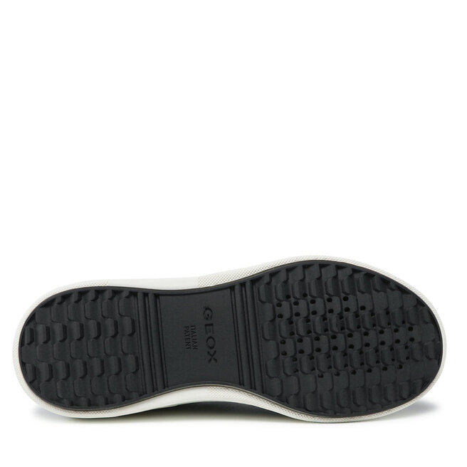 Geox Damen Sneakers D Dalyla – Aus Leder, Atmungsaktiv, Stoßgedämpft, Bequem, Absatz 4 Cm, Schnürung