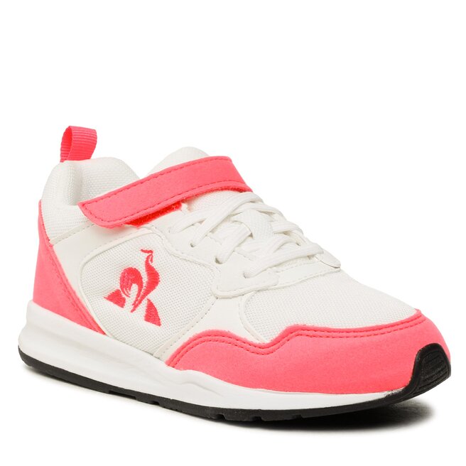 Le Coq Sportif Sneakersy Le Coq Sportif Lcs R500 Ps Girl Fluo 2310303 Optical White/Diva Pink