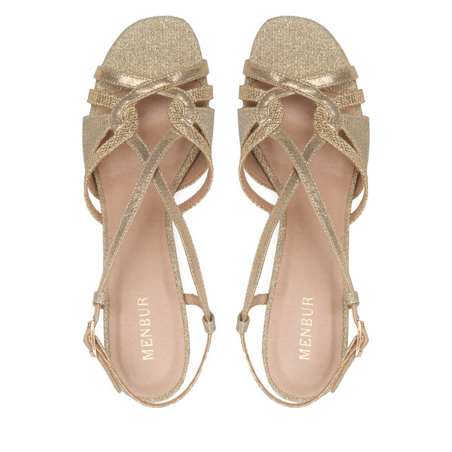Menbur Sandalen Menbur 23703 Gold 00