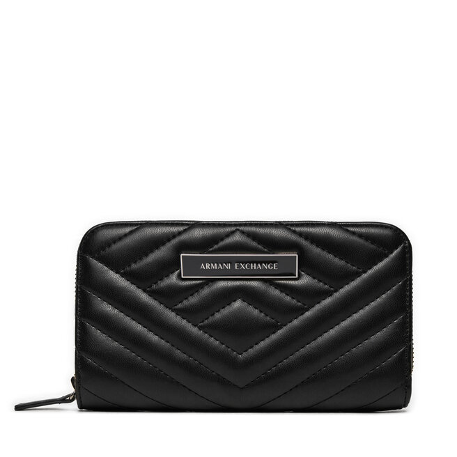 Duży Portfel Damski Armani Exchange 948068 4R742 - Czarny