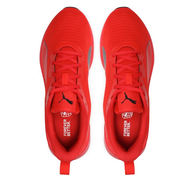 All Red-Puma Flyer Black Time For Puma Time Zapatos Lite 378774 For 04 All