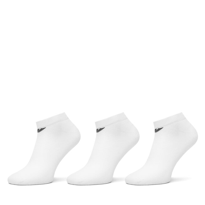 Skarpety krótkie Emporio Armani EM000550 AF14446 M0066 Biały - męskie