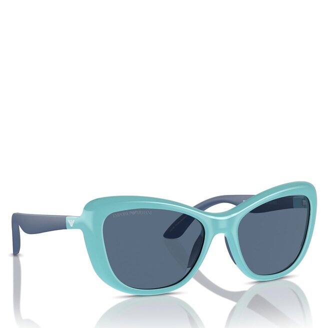 Okulary przeciwsłoneczne dziecięce Emporio Armani 0EK4004 - Niebieski