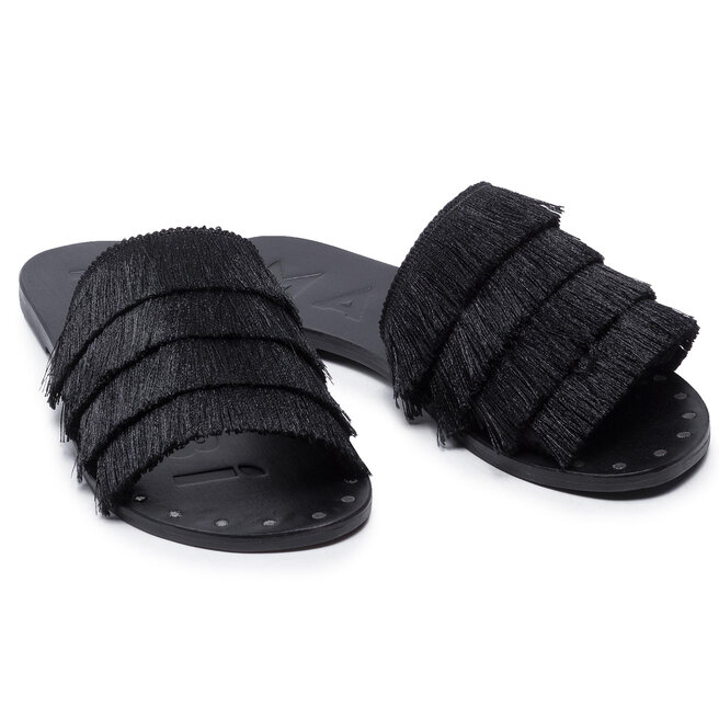 Manebi Чехли Manebi Leather Sandals S 2.5 Y0 Black