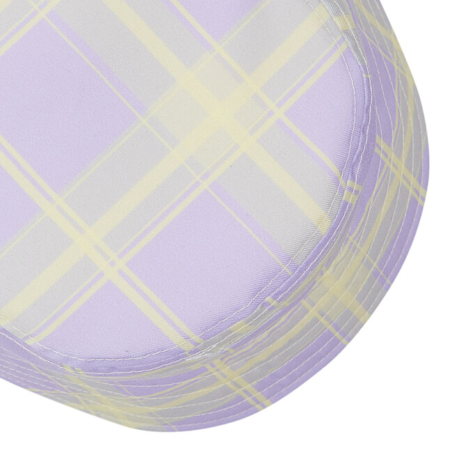 Karl Kani Chapeau Karl Kani Signature Reversible Check Bucket Hat 7015488 Purple/Light Sand