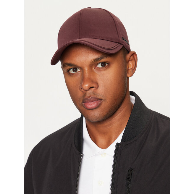 Czapka z daszkiem Calvin Klein - Brązowy