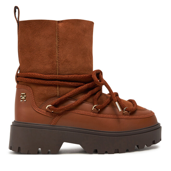 Śniegowce Tommy Hilfiger - Brązowy