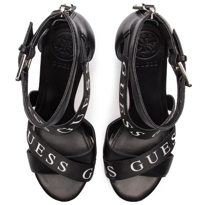 Sandalen Guess Korra FL6KO2 LEA03 BLACK eschuhe