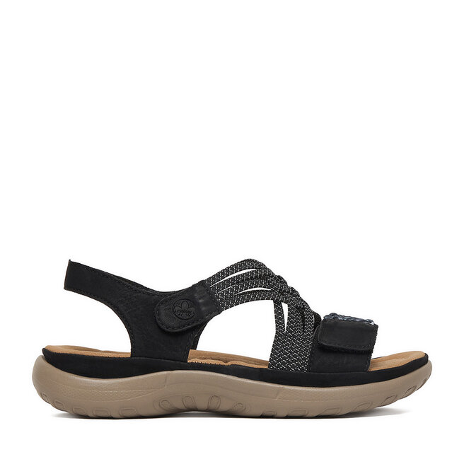 Sandały Rieker CEO-64889-00 Czarny - kobiece