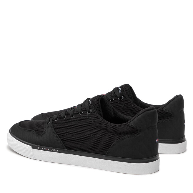 Tommy Hilfiger Sportcipő Tommy Hilfiger Core Mix Mesh Vulc FM0FM04035 Black BDS