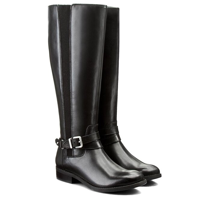 Oficerki Clarks Pita Vienna 261207594 Black Leather eobuwie .pl