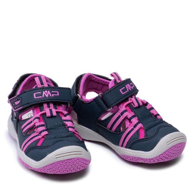 Sandale Randonnée Enfant CMP Baby Naboo - Taille 18-27 - Fermeture Scratch, Semelle Caoutchouc