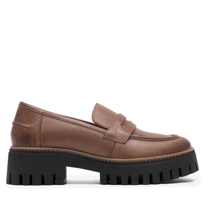 Loafersy Lasocki ZUMBA - Brązowy