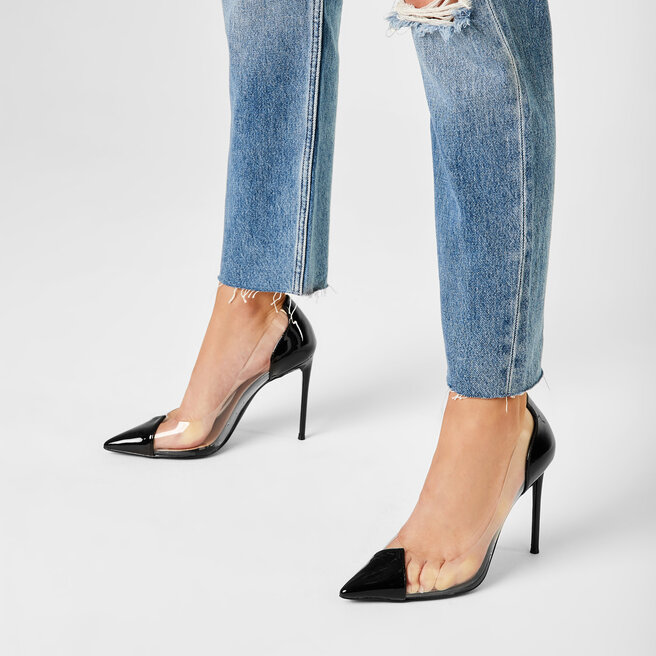 Steve madden malibu black cheap patent
