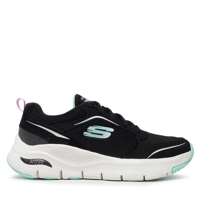 Skechers Boty Skechers Gentle Stride 149413/BKMN Black/Mint
