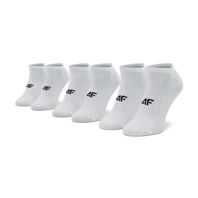 4F 3 pares de calcetines cortos para hombre 4F H4L22-SOM301 10S/10S/10S