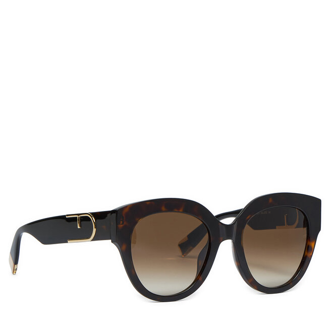 Okulary przeciwsłoneczne Furla WD00117 BX1892 - Brązowy