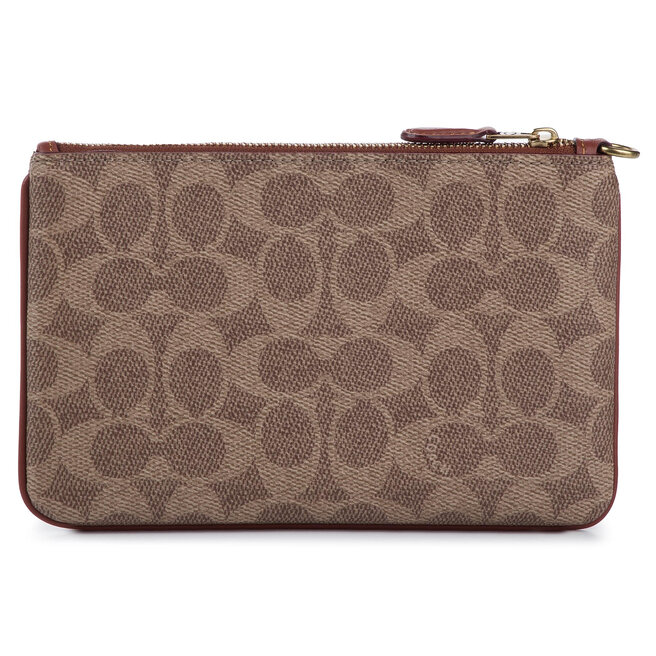 Coach Borsetta Coach Cbk Cnv Sig ml Wrl 32445 B4NQ4 Tan Rust