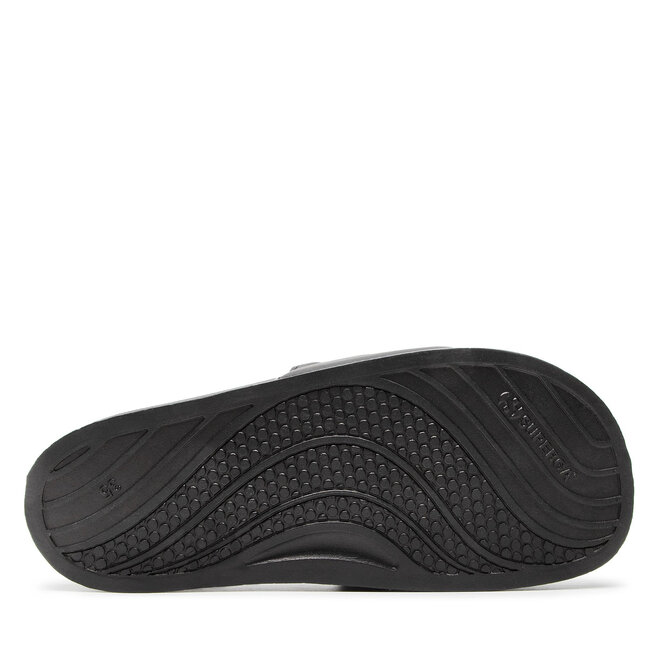 Superga Ciabatte Superga 1908 Slides Polysoft Black/White 910