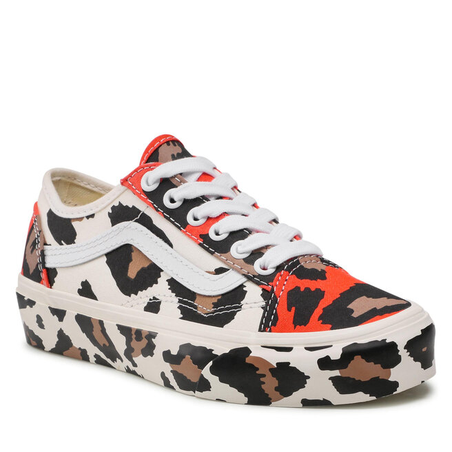 Vans old deals skool orange camo