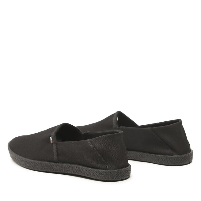 Tommy Jeans Espadrilky Tommy Jeans Espadrille EM0EM01150 Black BDS