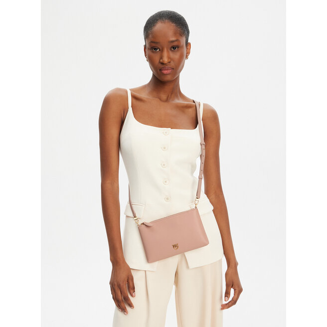 Torebka PINKO Flat Horizontal Mini PE 25 PCPL 104277 A0F1 Różowy -