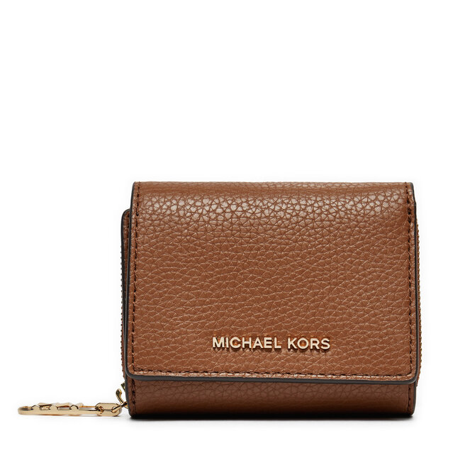 Mały Portfel Damski MICHAEL Michael Kors - Brązowy