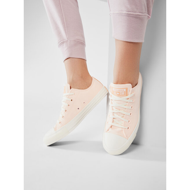 Kedas Converse Ctas Ox 570307C Crimson Tint/Cantaloupe/Egret • Eapavi.lv