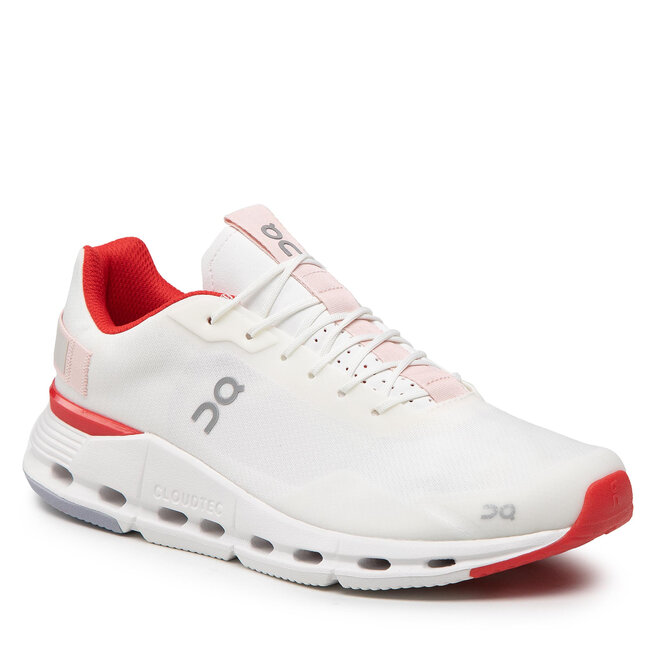 Sneakers On Cloudnova Form 26.98485 White/Red 26.98485 imagine noua gjx.ro