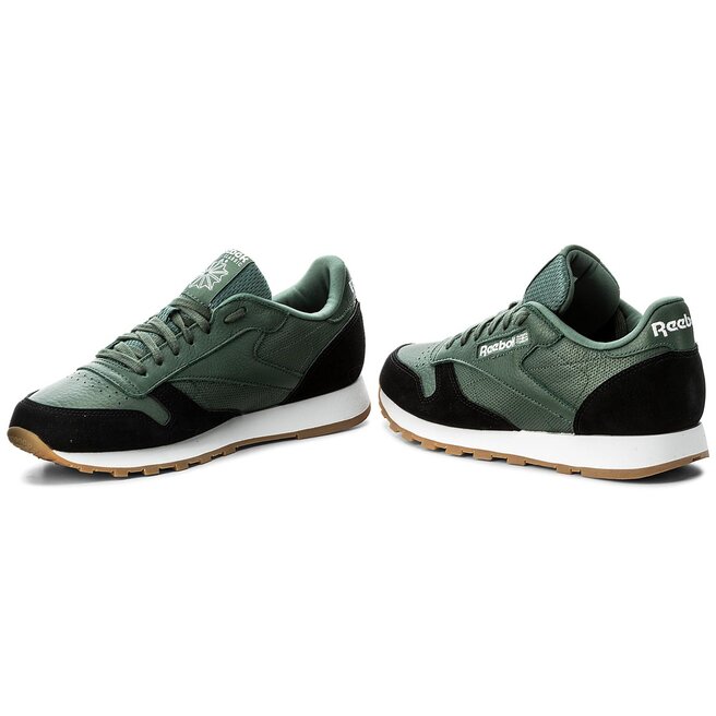 Cipő Reebok Cl Leather Gi BS9746 Chalk Green/Black/Wht/Gum | ecipo.hu