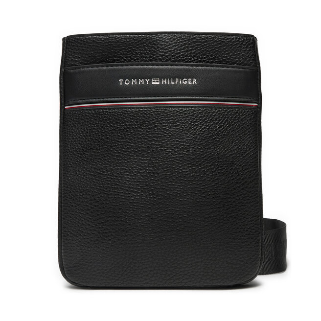 Saszetka Tommy Hilfiger Th Corp Mini Crossover - Czarny